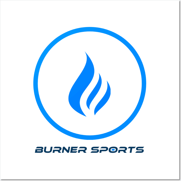 Burner Sports Logo Wall Art by Burner Sports